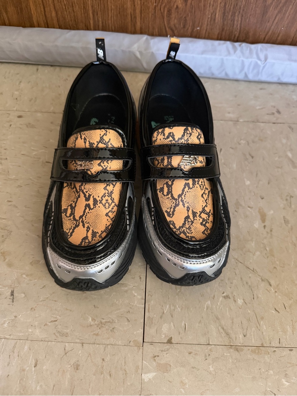 Ganni x New balance loafers